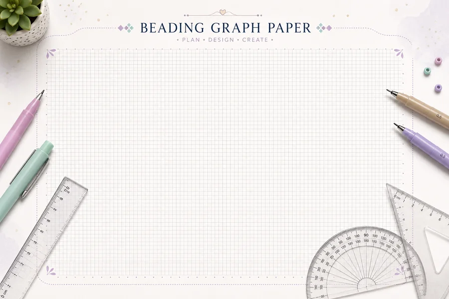 Full Page Beading Graph Paper