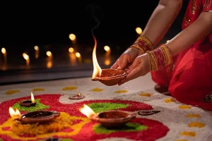 Diyas and Candles